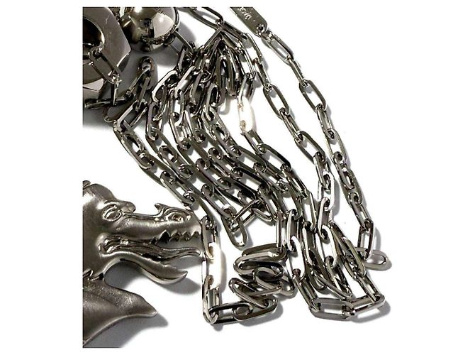 Hermès Collana Pendente Talisman Uomo Hermes Drago - vista 5
