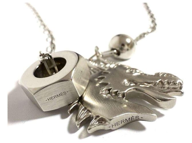Hermès Collana Pendente Talisman Uomo Hermes Drago - vista 7