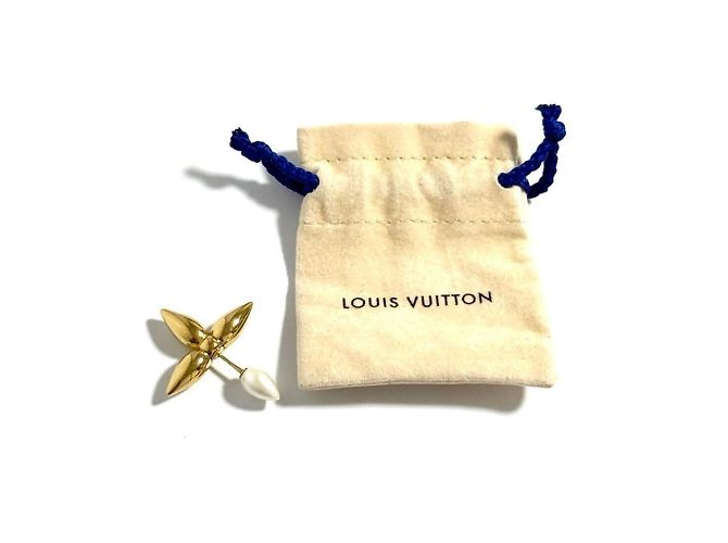 Orecchini singoli da donna Louis Vuitton Louisette M80267 - vista 9