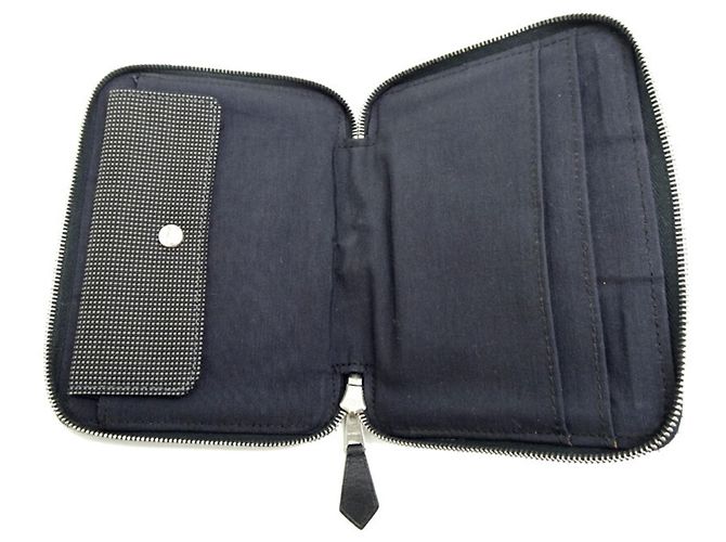Hermès Portafoglio bi-fold per uomo Hermes Air Line PM Marrone - vista 3
