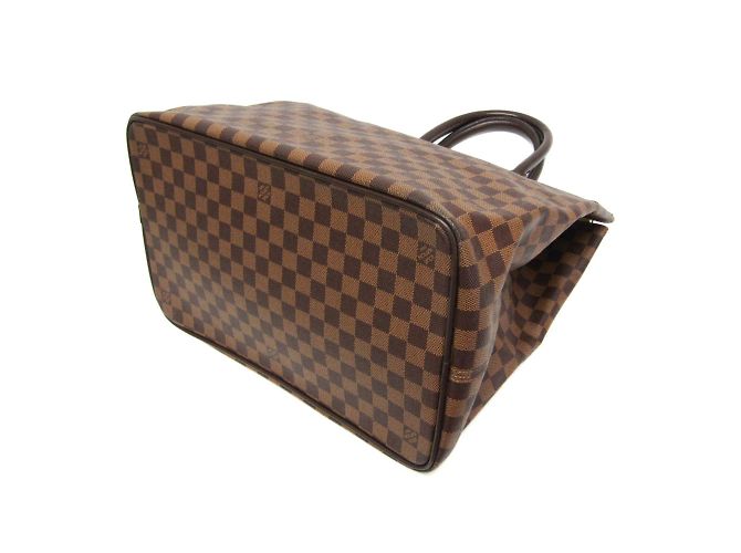 Borsa Boston Louis Vuitton Damier Greenwich PM N41165 Damier ebene - vista 2