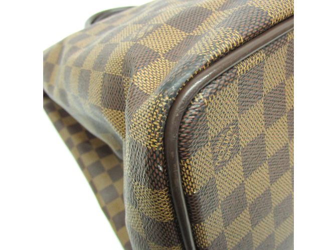 Borsa Boston Louis Vuitton Damier Greenwich PM N41165 Damier ebene - vista 4