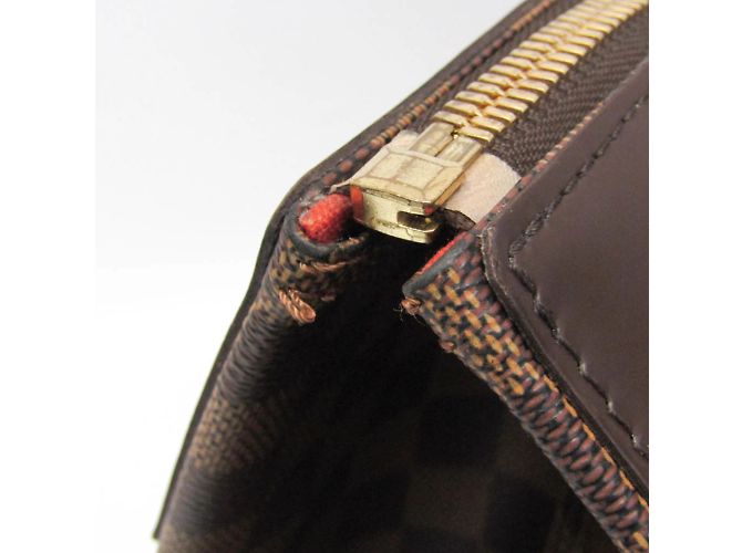 Borsa Boston Louis Vuitton Damier Greenwich PM N41165 Damier ebene - vista 8