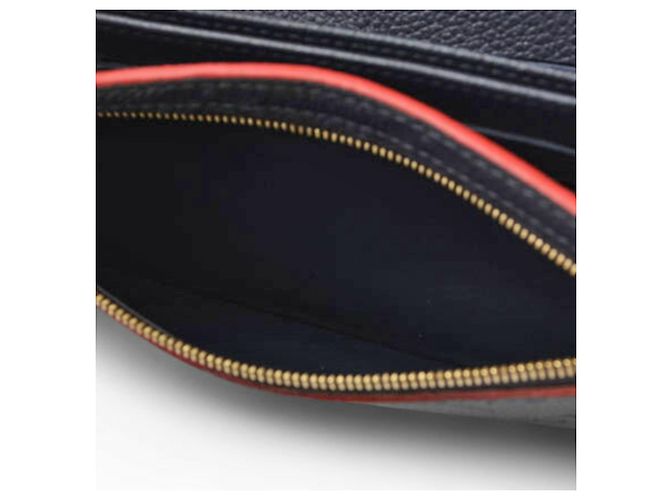 Cartera Larga Louis Vuitton Pont Neuf Roja Monograma - vista 11