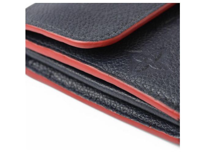 Cartera Larga Louis Vuitton Pont Neuf Roja Monograma - vista 6