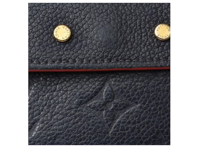 Cartera Larga Louis Vuitton Pont Neuf Roja Monograma - vista 7