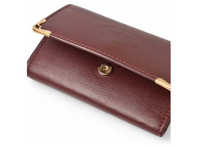 Estuche de llaves de cuero Burdeos Cartier - vista 10