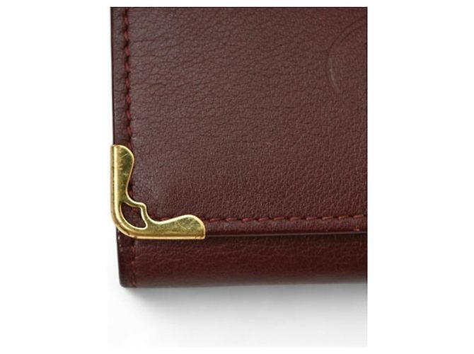 Estuche de llaves de cuero Burdeos Cartier - vista 12