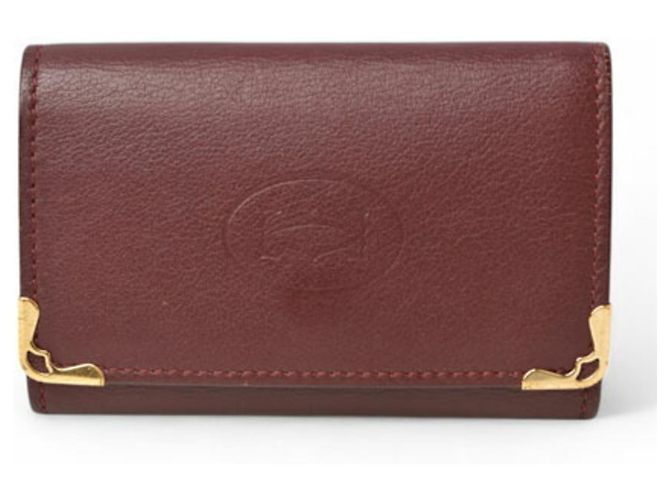 Estuche de llaves de cuero Burdeos Cartier - vista 3
