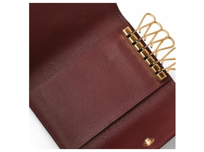 Estuche de llaves de cuero Burdeos Cartier - vista 6