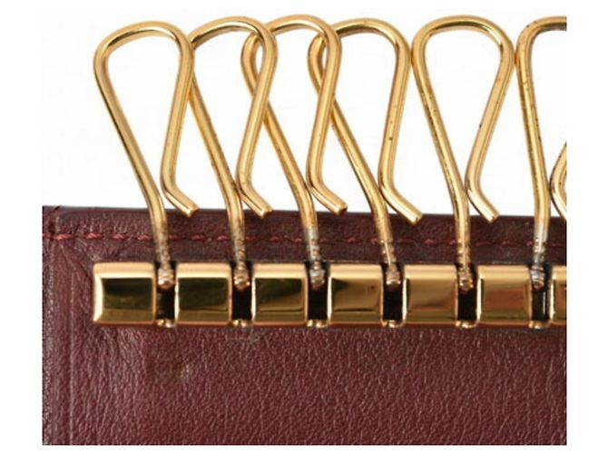 Estuche de llaves de cuero Burdeos Cartier - vista 7