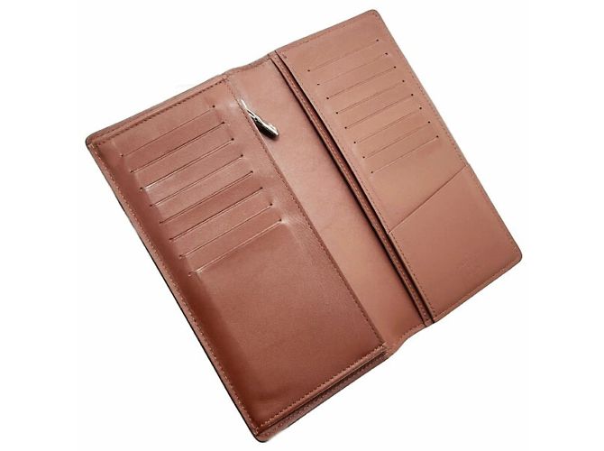 Portafoglio Lungo Ombre Brazza Louis Vuitton Marrone - vista 8