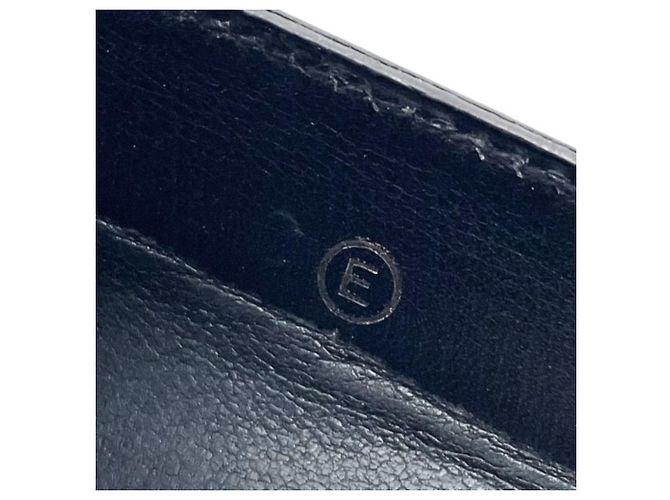 Hermès Hermes Bi-fold Leather Wallet in Black - view 10