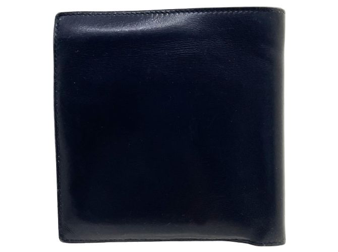 Hermès Hermes Bi-fold Leather Wallet in Black - view 2