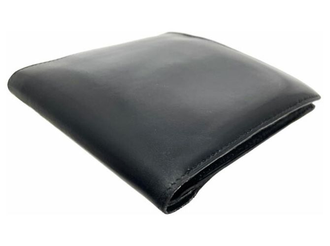 Hermès Hermes Bi-fold Leather Wallet in Black - view 5