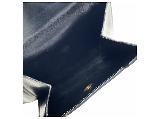 Hermès Hermes Bi-fold Leather Wallet in Black - view 9