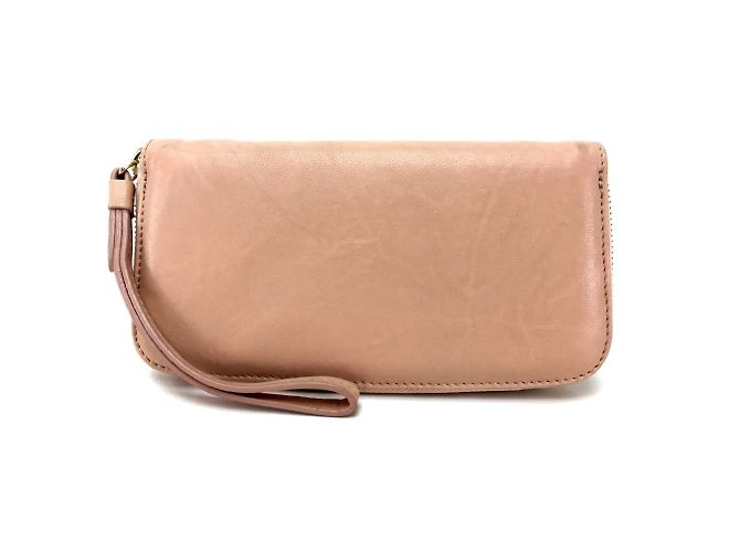 Beige Leder Langbörse Jimmy Choo - Ansicht 2