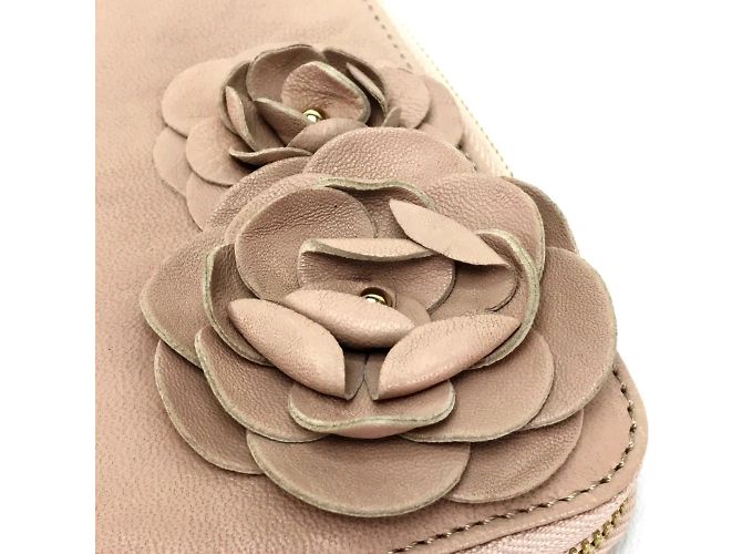 Beige Leder Langbörse Jimmy Choo - Ansicht 3
