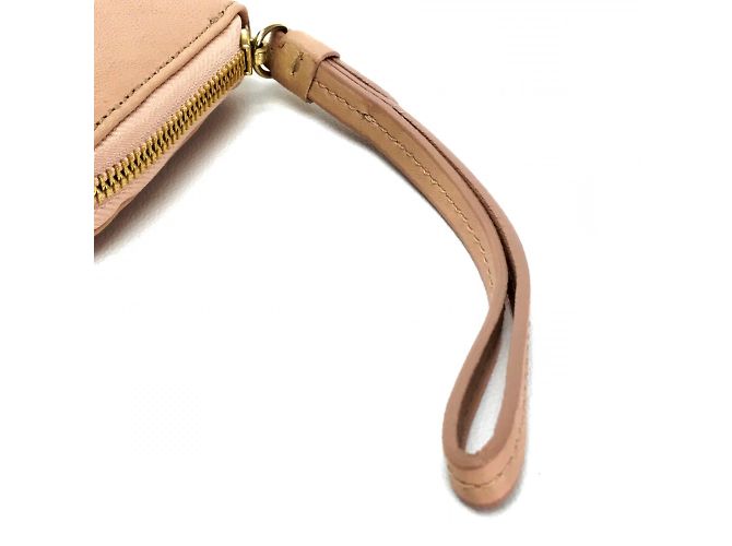 Beige Leder Langbörse Jimmy Choo - Ansicht 4