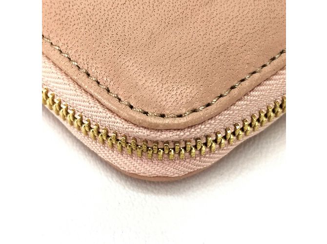 Beige Leder Langbörse Jimmy Choo - Ansicht 6