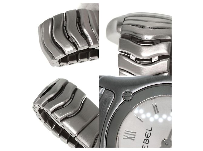 Damenarmbanduhr aus Edelstahl EBEL Classic Wave - Ansicht 10