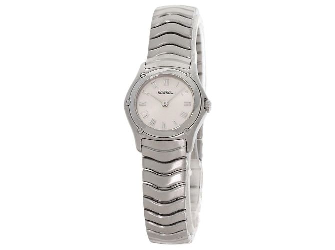 Damenarmbanduhr aus Edelstahl EBEL Classic Wave - Ansicht 11