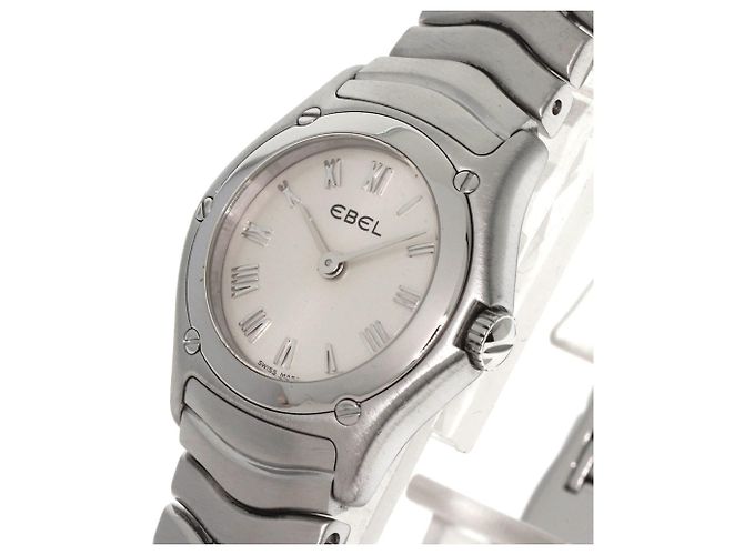 Damenarmbanduhr aus Edelstahl EBEL Classic Wave - Ansicht 3