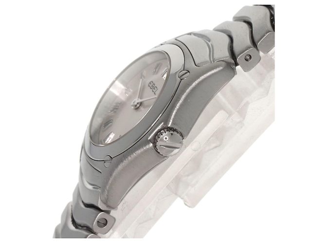 Damenarmbanduhr aus Edelstahl EBEL Classic Wave - Ansicht 5