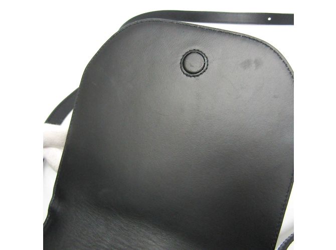 Borsa a spalla in pelle con monogramma TB per donne di Burberry Nero - vista 9