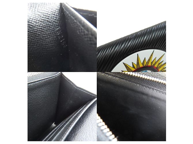 Cartera Larga Twist Sticker Louis Vuitton M62008 Negro - vista 8