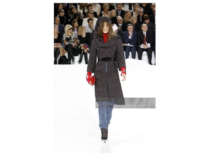 Chaqueta de tweed Lesage con botones CC Chanel París / Mónaco 34 FR Negro - vista 7