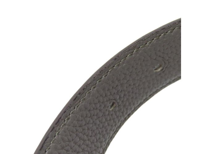 Hermès Cintura da uomo Hermes Constance Taurillon Argento - vista 10