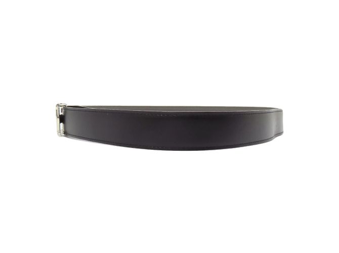 Hermès Cintura da uomo Hermes Constance Taurillon Argento - vista 2