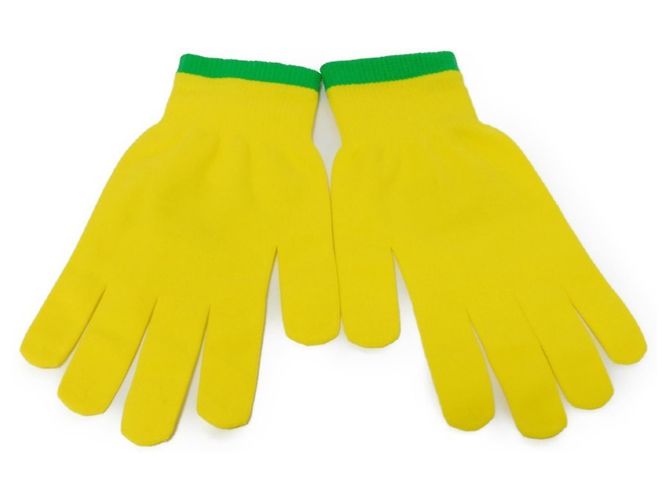 Guanti Gon RGB Louis Vuitton Nero Multicolore Verde Giallo - vista 2