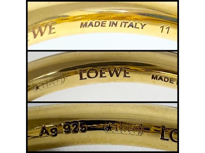 Anello Anagramma Singolo Loewe - vista 8