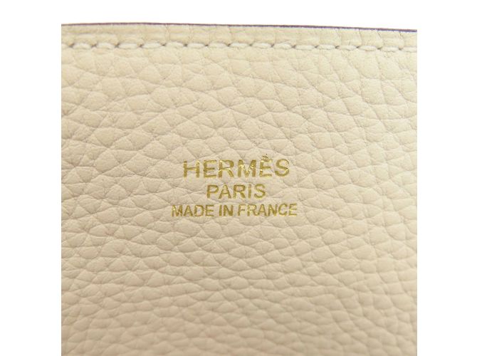 Hermès Borsa tote Hermes Double Sens 28 Marrone - vista 7
