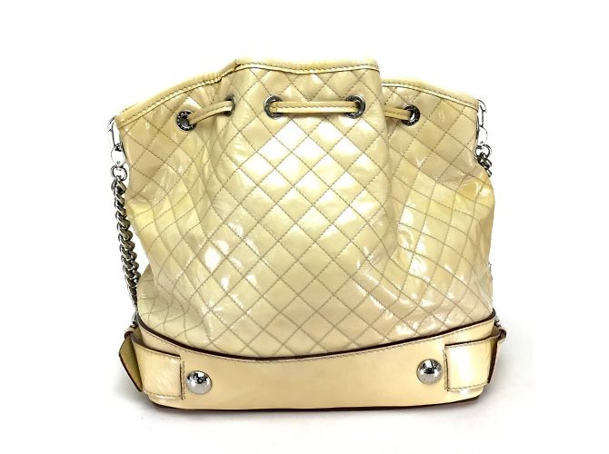 Borsa a Spalla Trapuntata Dolce & Gabbana Beige - vista 2