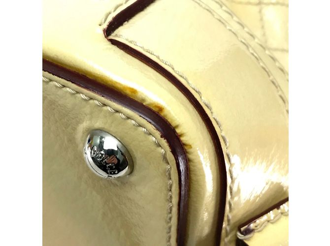 Borsa a Spalla Trapuntata Dolce & Gabbana Beige - vista 5