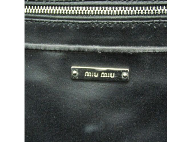Miu Miu 5BZ009 Zaino da donna con applicazione di gatto - vista 10