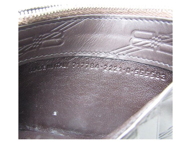 Estuche de monedas Balenciaga Fragment Marrón oscuro - vista 10