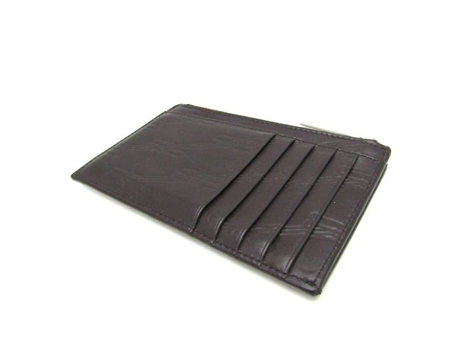Estuche de monedas Balenciaga Fragment Marrón oscuro - vista 3