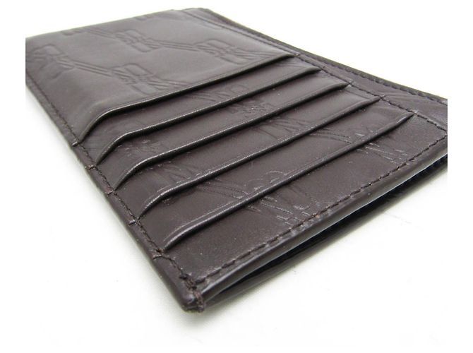 Estuche de monedas Balenciaga Fragment Marrón oscuro - vista 6
