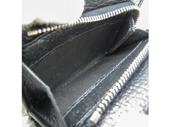 Gucci PETITE MARMONT Leder Geldbörse Schwarz - Ansicht 5
