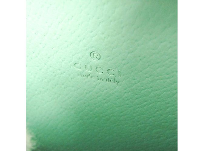 Monedero Gucci Jumbo GG 726503 Beige Verde - vista 12