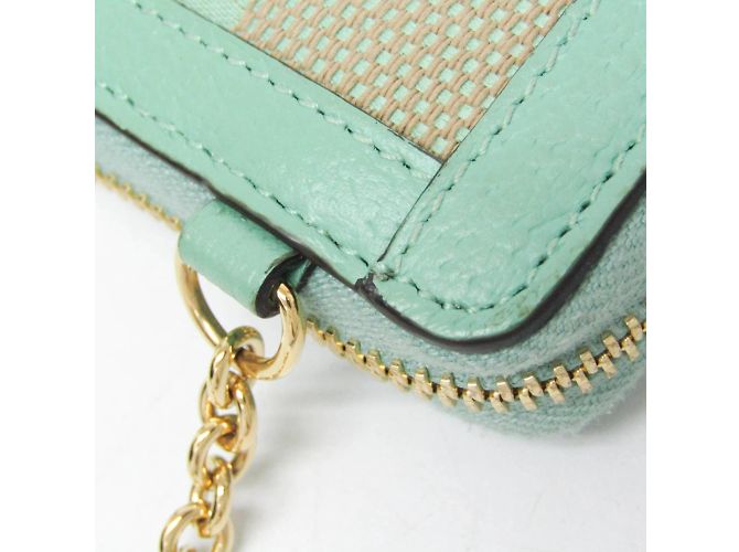 Monedero Gucci Jumbo GG 726503 Beige Verde - vista 8