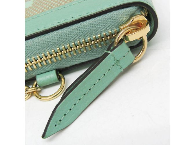 Monedero Gucci Jumbo GG 726503 Beige Verde - vista 9