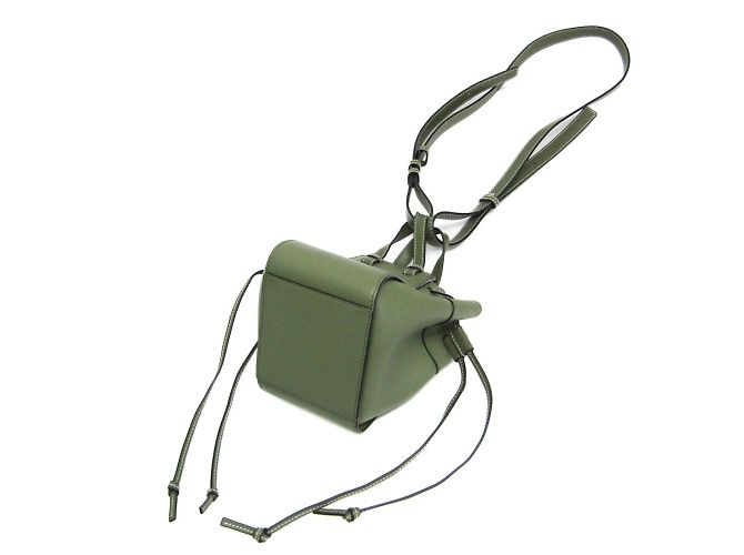 Mini borsa Hammock con cordino Loewe Verde - vista 2