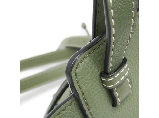 Mini borsa Hammock con cordino Loewe Verde - vista 7