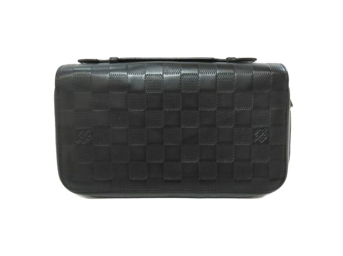 Louis Vuitton N61254 Zippy XL Secondo Borsa Nero - vista 2