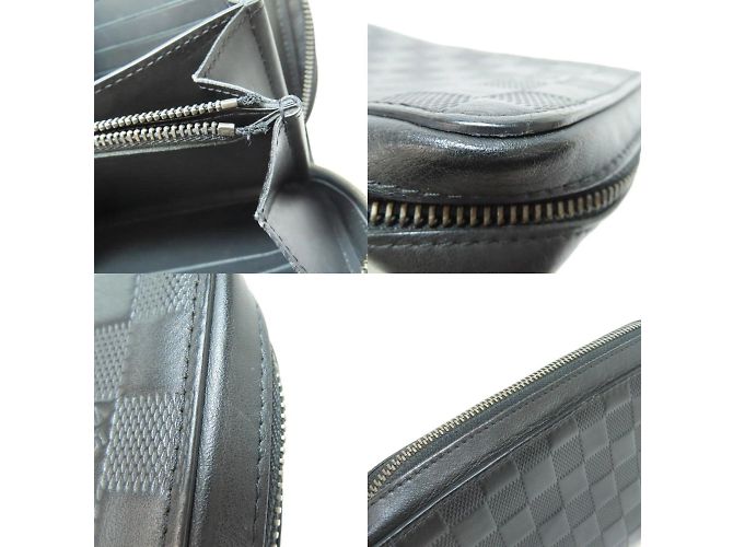 Louis Vuitton N61254 Zippy XL Secondo Borsa Nero - vista 8